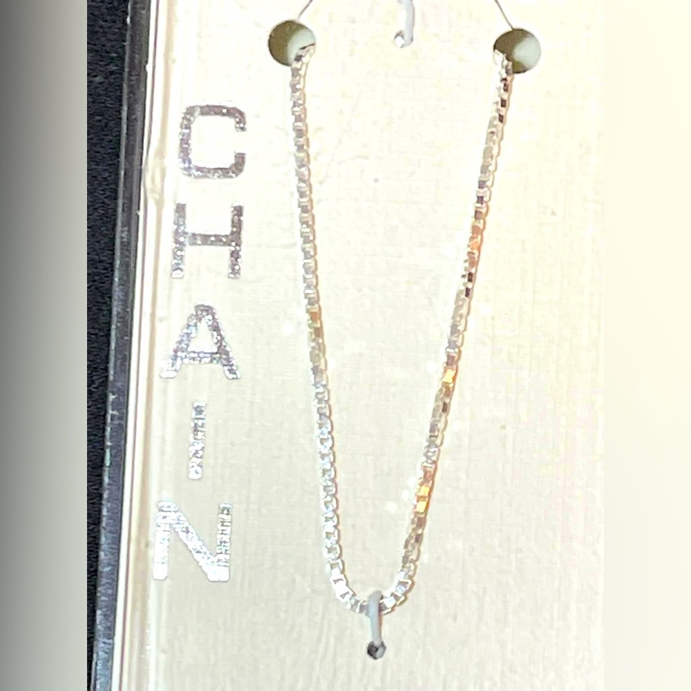 270–20” sterling silver necklace